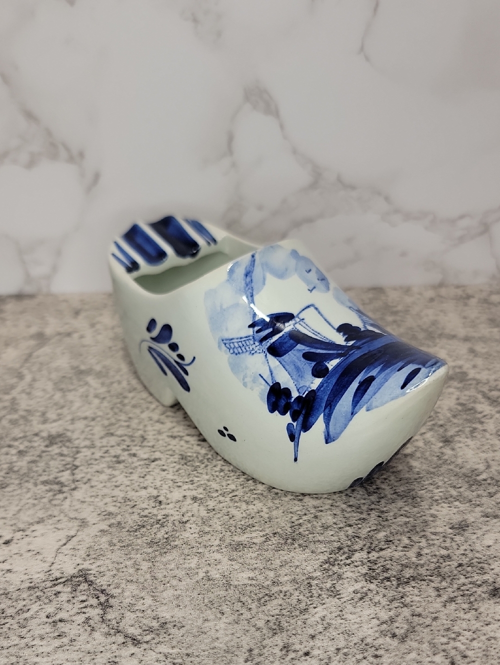 Vintage Holland Delft Clog ashtray